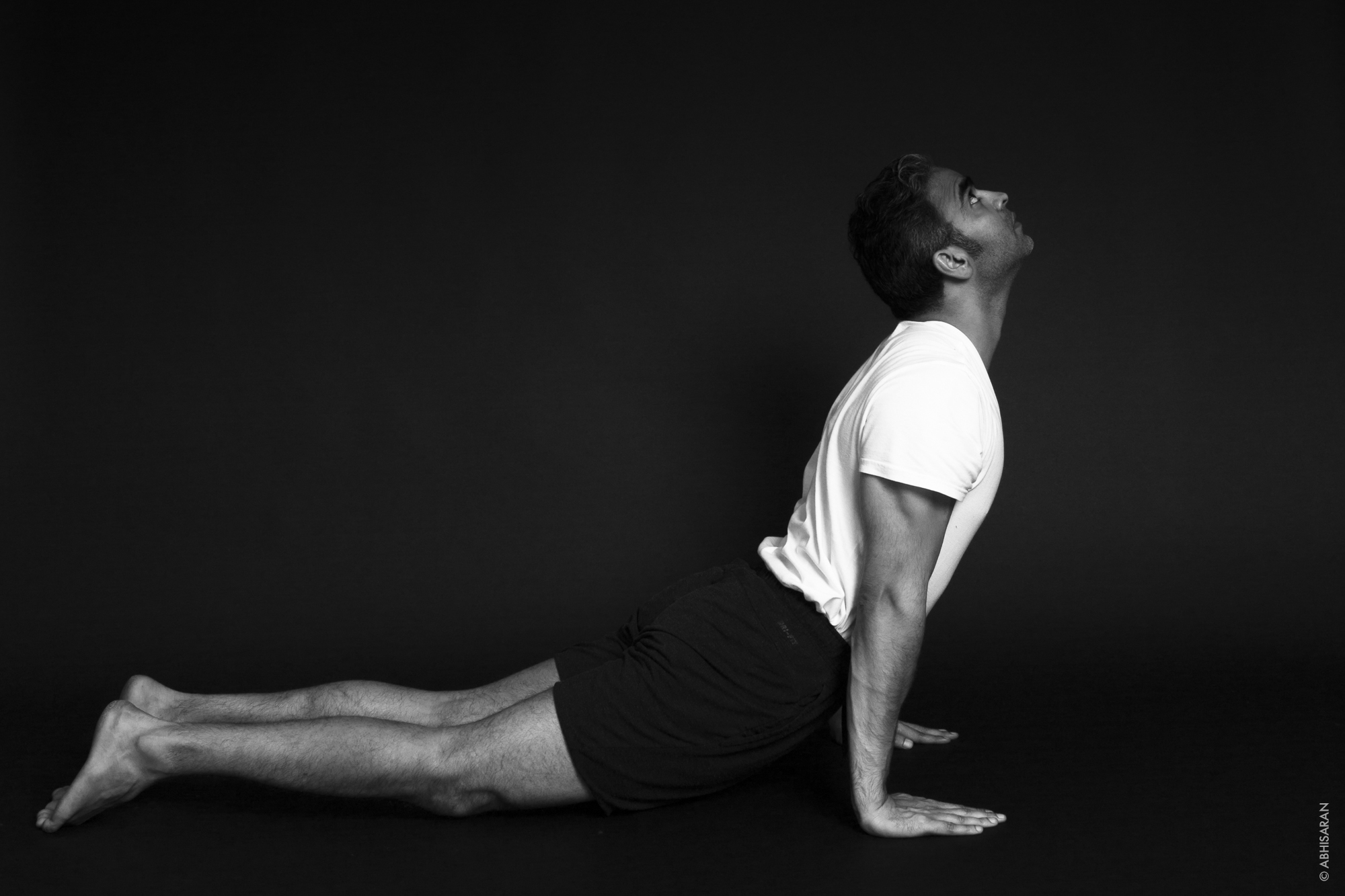 Urdhva mukh svanasana ou le chien qui regarde vers le haut.