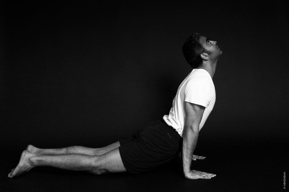 Urdhva mukh svanasana ou le chien qui regarde vers le haut.