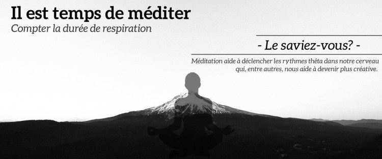 Compter le durée de votre souffle