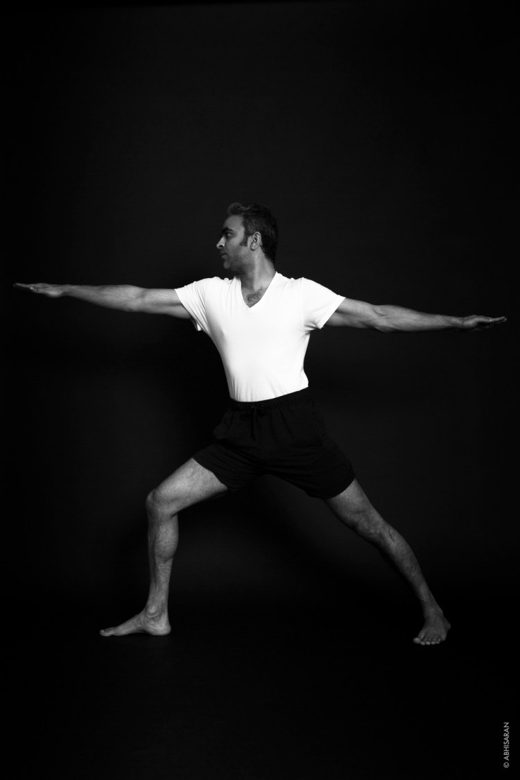 Virabhadrasana ou posture de guerrier